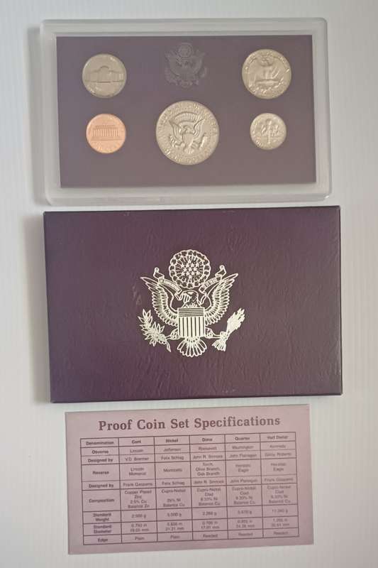 UNITED STATES PROOF SET 1987