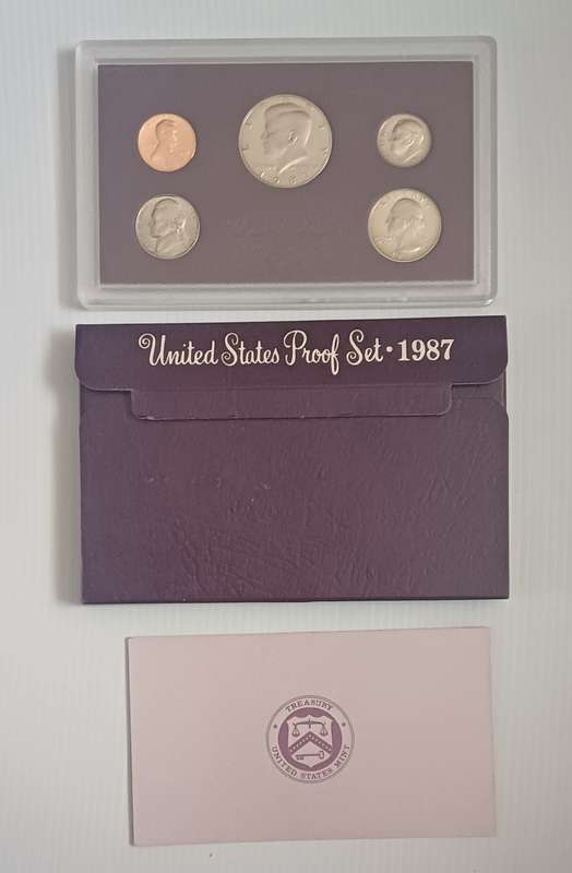 UNITED STATES PROOF SET 1987