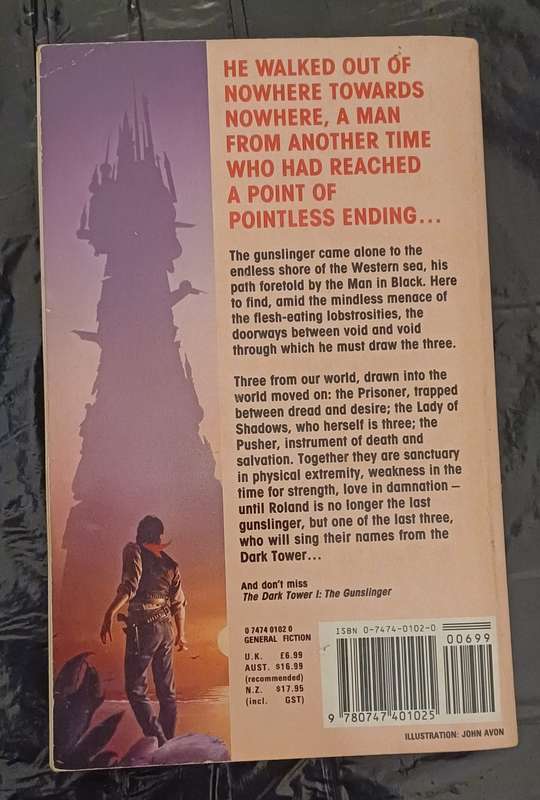 STEPHEN KING - THE DARK TOWER VOLUME 2 THE DRAWING OF THE THREE