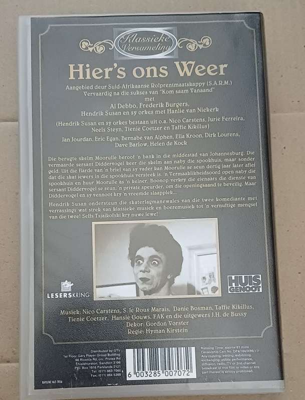 HIER'S ONS WEER