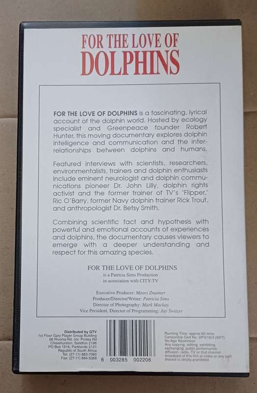 FOR THE LOVE OF DOLPHINS
