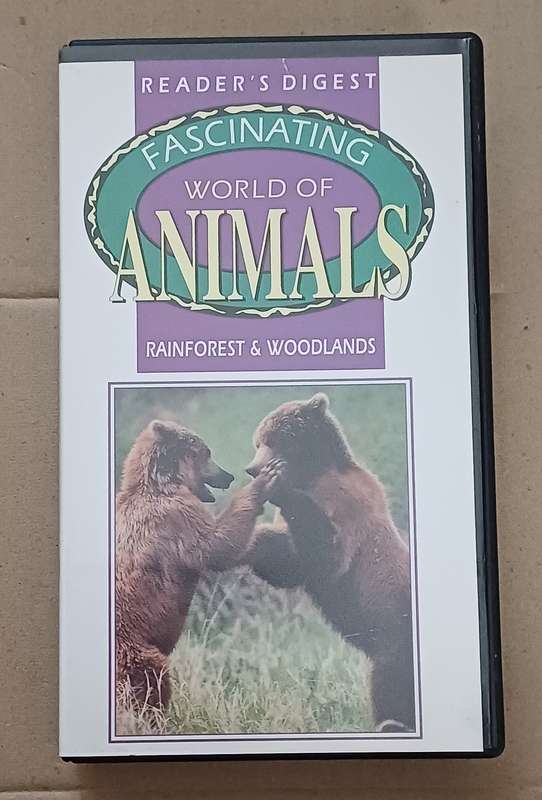 READER'S DIGEST - FASCINATING WORLD OF ANIMALS RAINFOREST & WOODLANDS