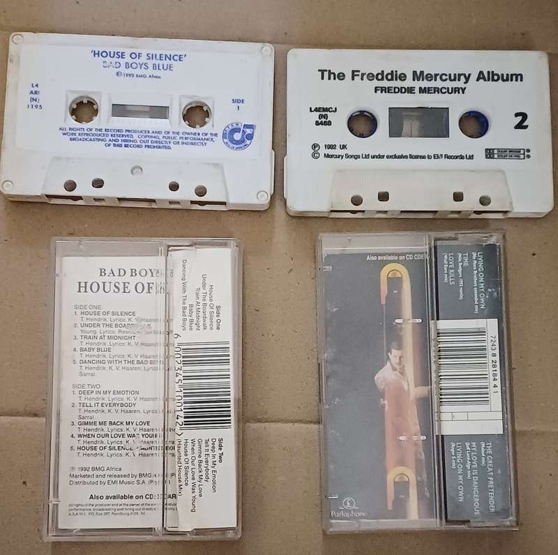 BAD BOYS BLUE - HOUSE OF SILENCE  AND FREDDIE MERCURY - REMIXES