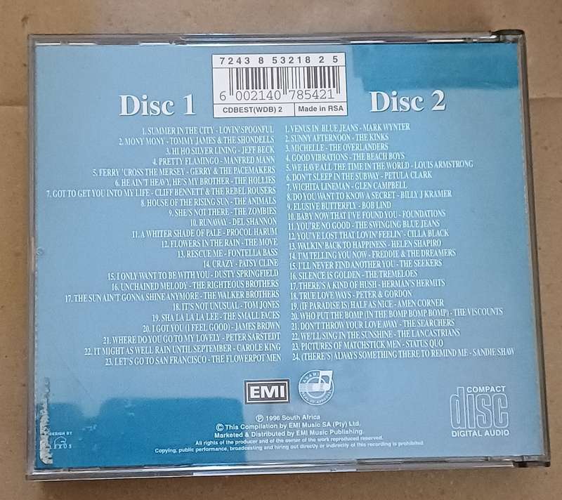 THE BEST SIXTIES ALBUM IN THE WORLD EVER!