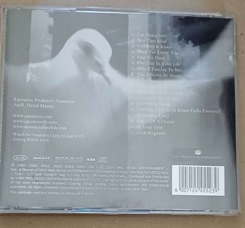 ANASTACIA - PIECES OF A DREAM