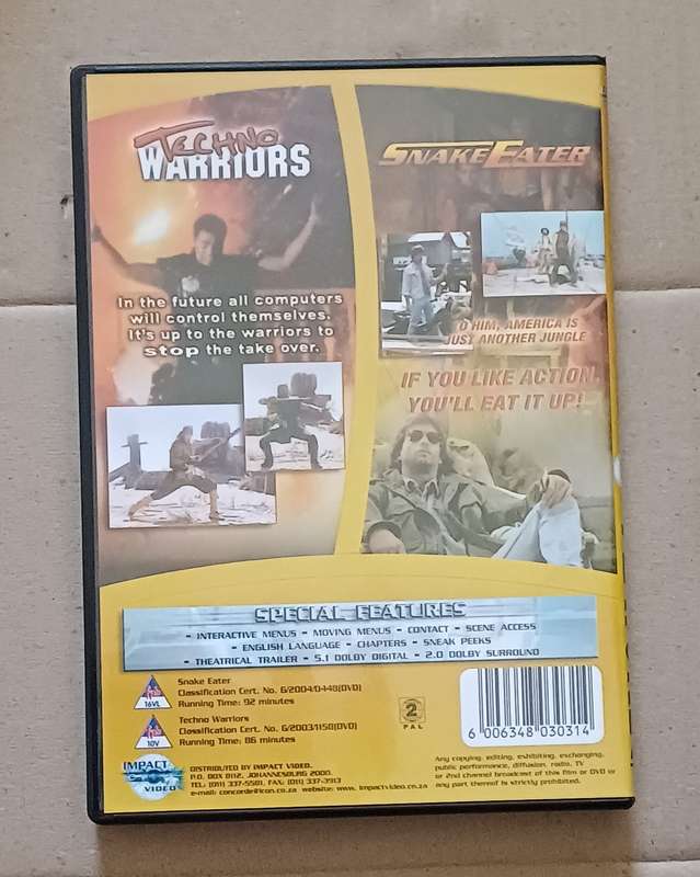 SNAKE EATER & TECHNO WARRIORS