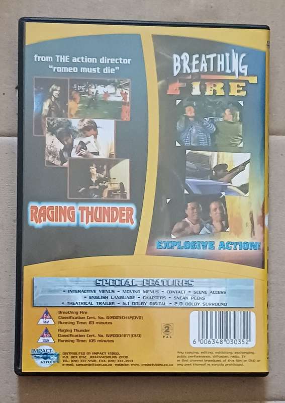 BREATHING FIRE & RAGING THUNDER