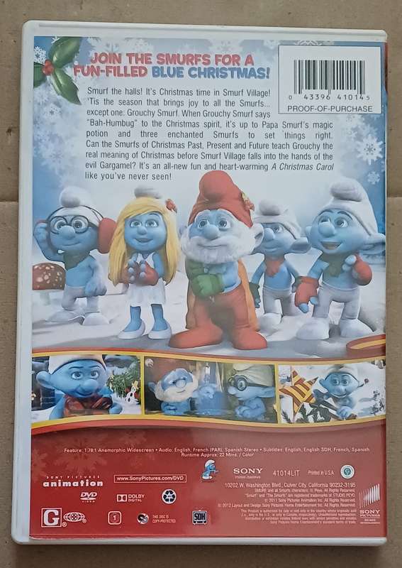THE SMURFS A CHRISTMAS CAROL