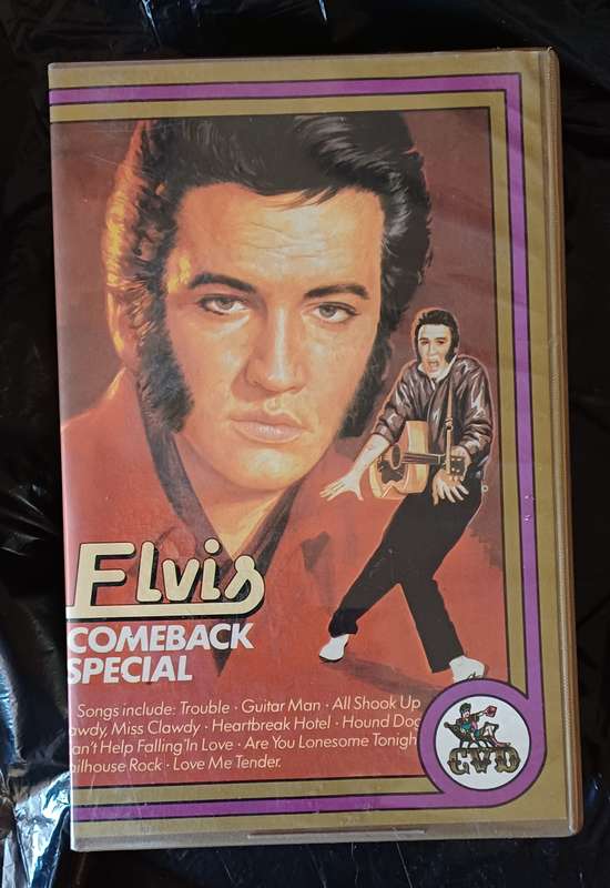 ELVIS - COMEBACK SPECIAL ( BETAMAX CASSETTE )