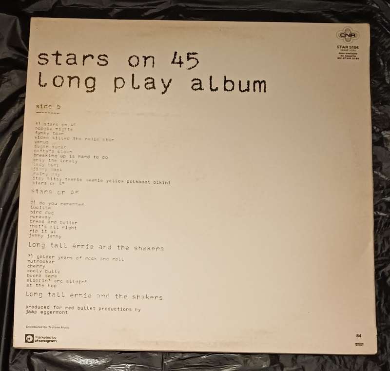 STARS ON 45 - LONG PLAY ALBUM