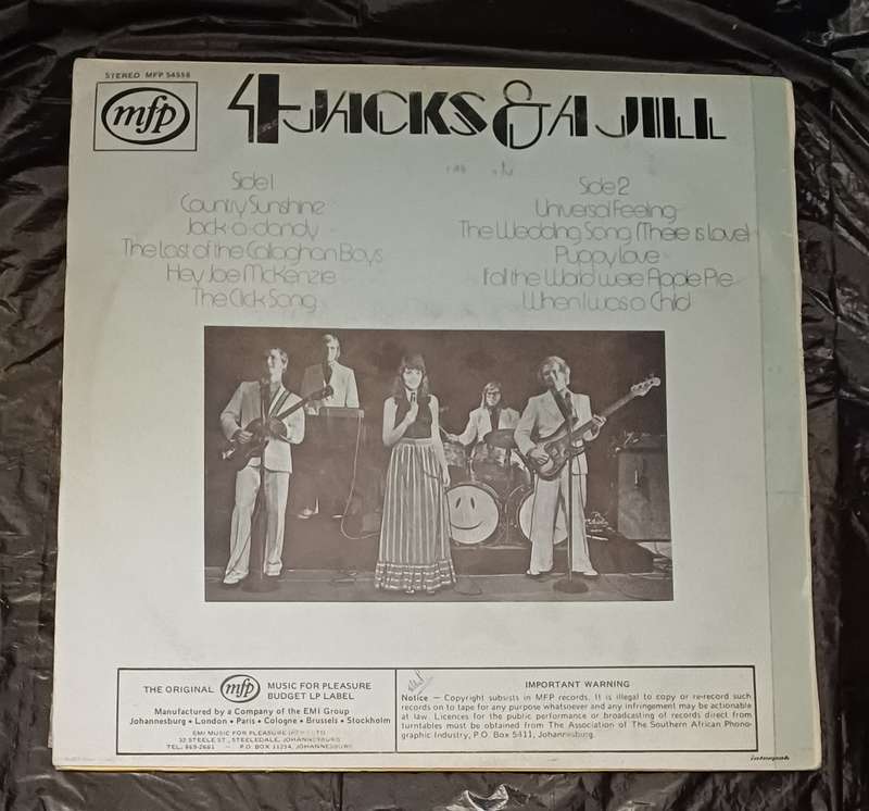 4 JACKS AND A JILL
