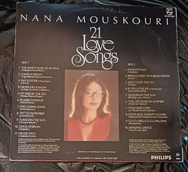 NANA MOUSKOURI - 21 LOVE SONGS