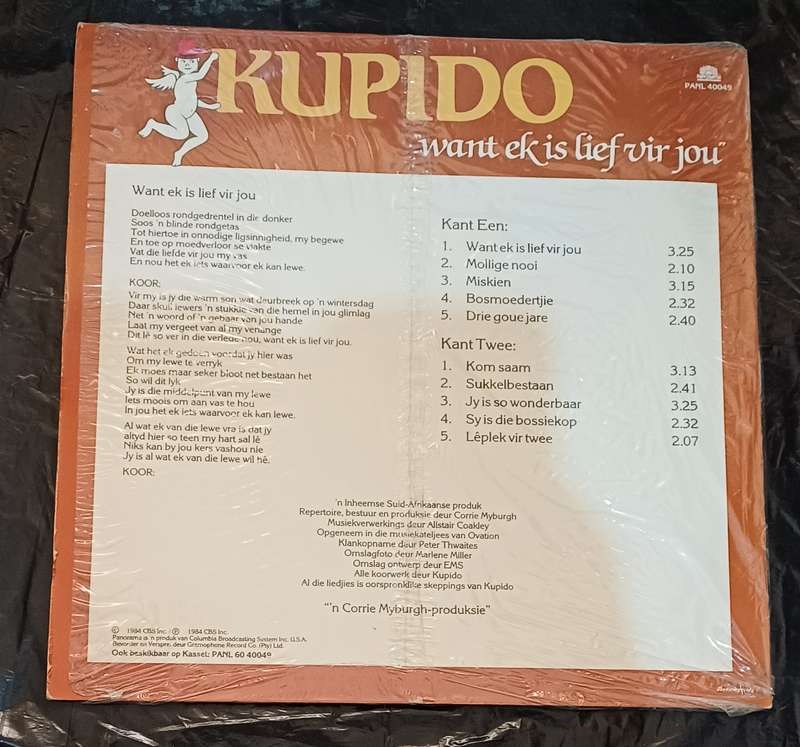 KUPIDO - WANT EK IS LIEF VIR JOU