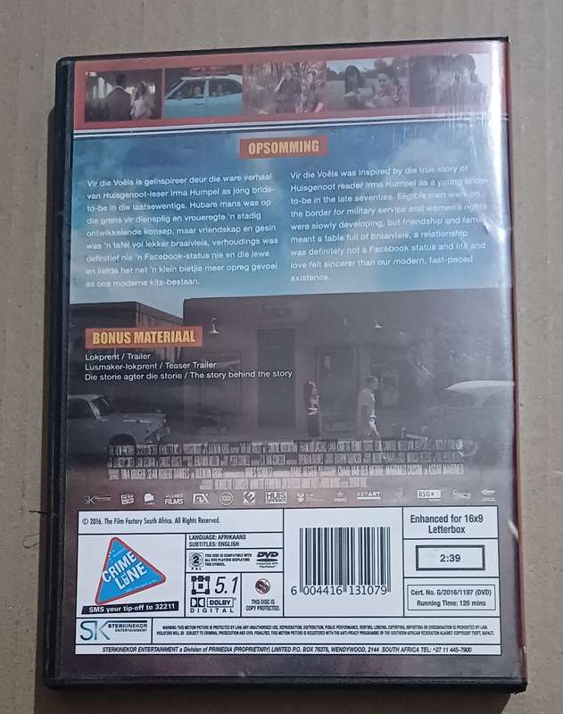 VIR DIE VOELS - AFRIKAANS