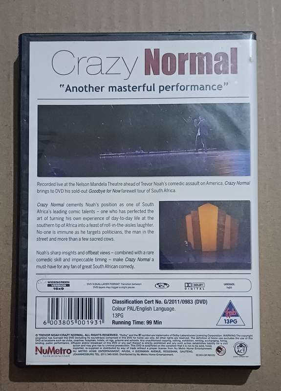 TREVOR NOAH - CRAZY NORMAL