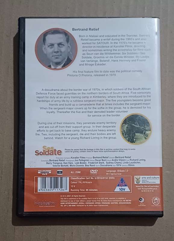 SES SOLDATE - AFRIKAANS