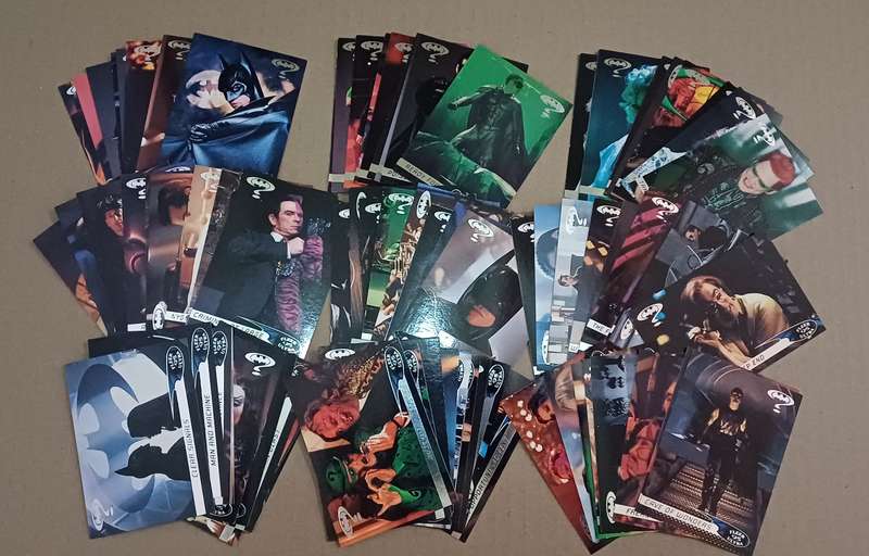 1995 Fleer Batman Forever trading cards