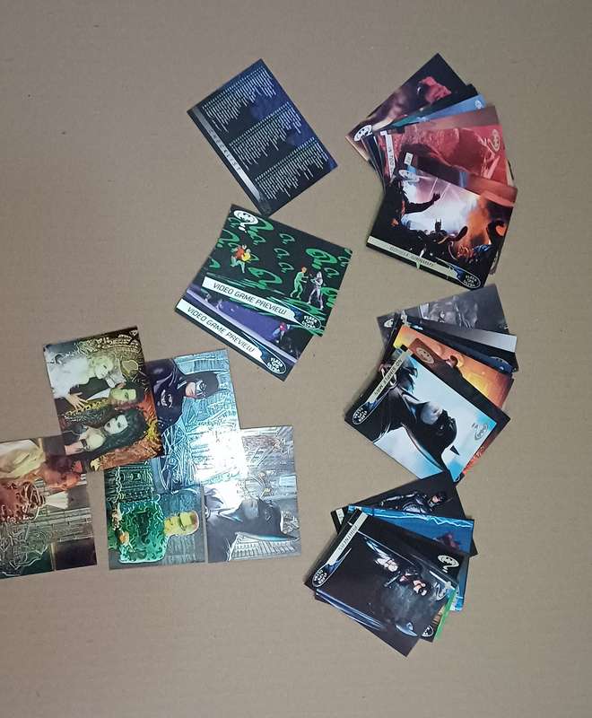 1995 Fleer Batman Forever trading cards