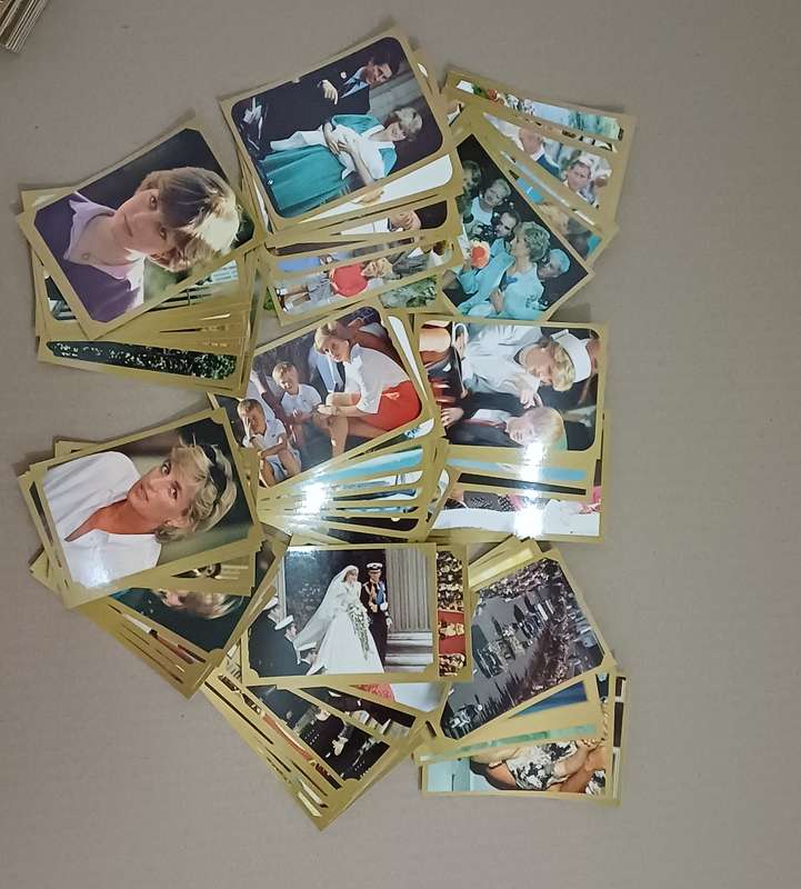 DIANA THE PEOPLE'S PRINCESS - THE COMMEMORATIVE STICKER COLLECTION