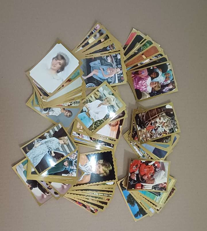 DIANA THE PEOPLE'S PRINCESS - THE COMMEMORATIVE STICKER COLLECTION