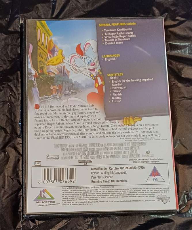 WHO FRAMED ROGER RABBIT