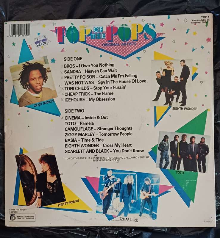 TOP OF THE POPS - ORIGINAL ARTISTS