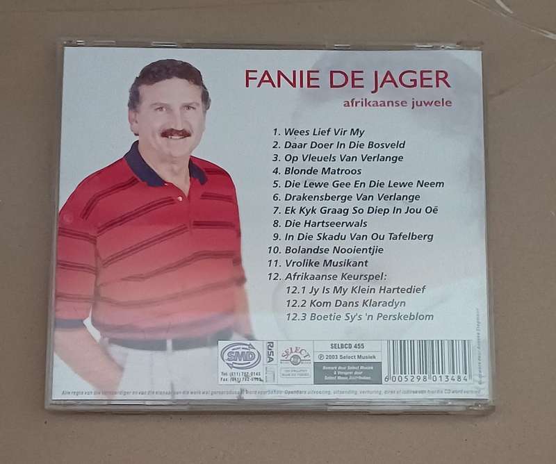 FANIE DE JAGER - AFRIKAANSE JUWELE