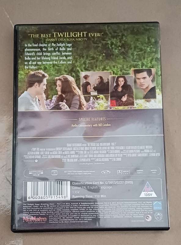 THE TWILIGHT SAGA - BREAKING DAWN PART 2