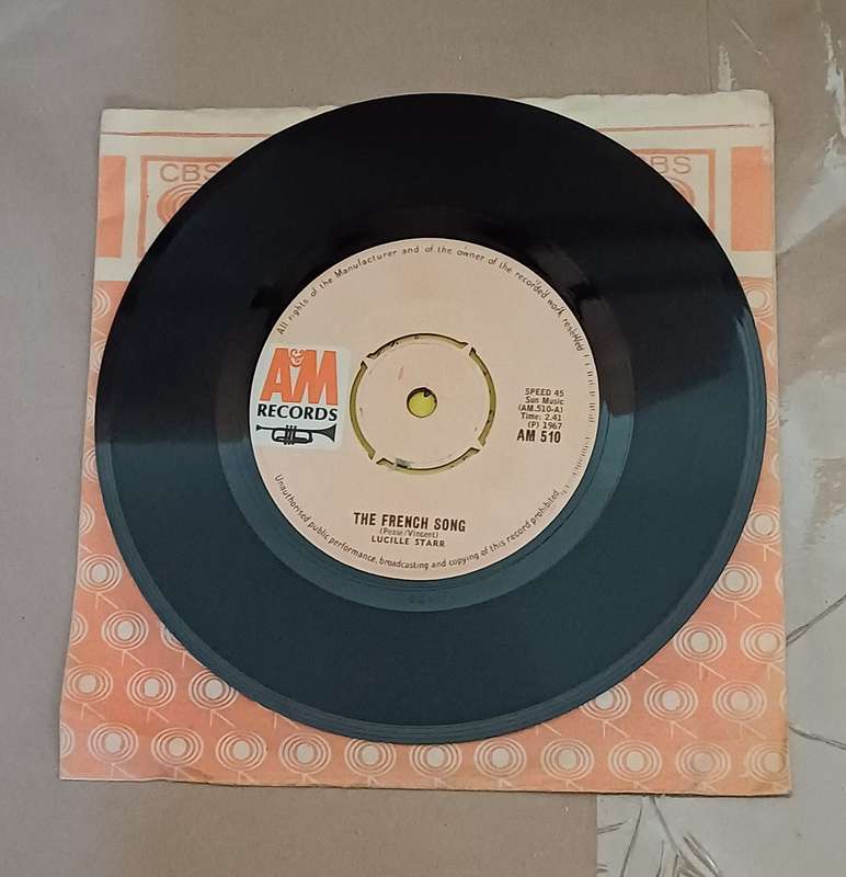 Lucille Starr  The French Song / Release Me - Vinyl 7" Record