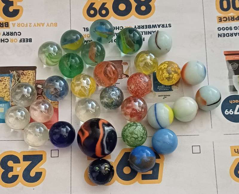 Vintage marbles