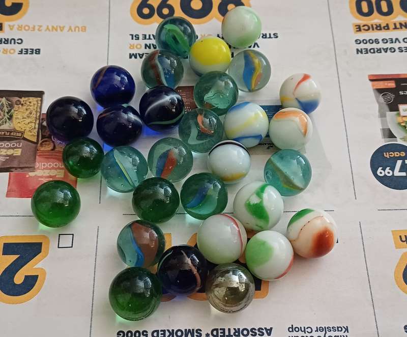 Vintage marbles
