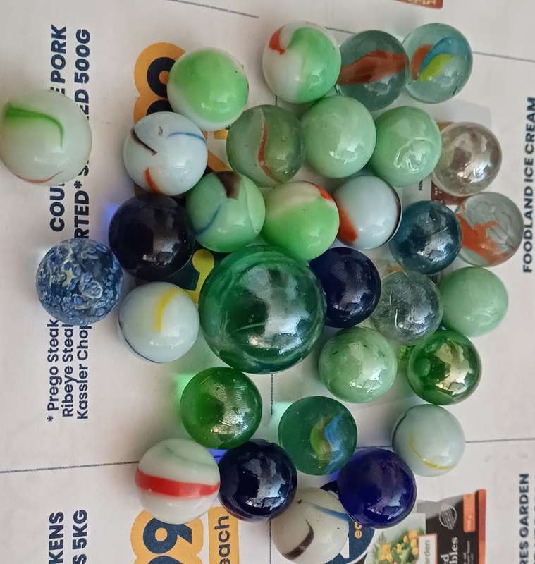 Vintage marbles