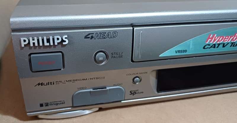 PHILIPS 4 HEAD VR599 VCR PLAYER