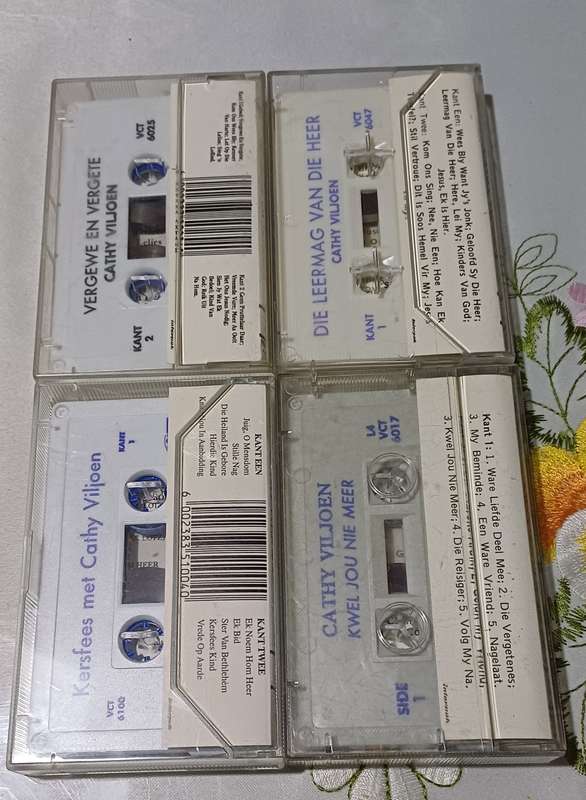 4 CATHY VILJOEN Cassette Tape's