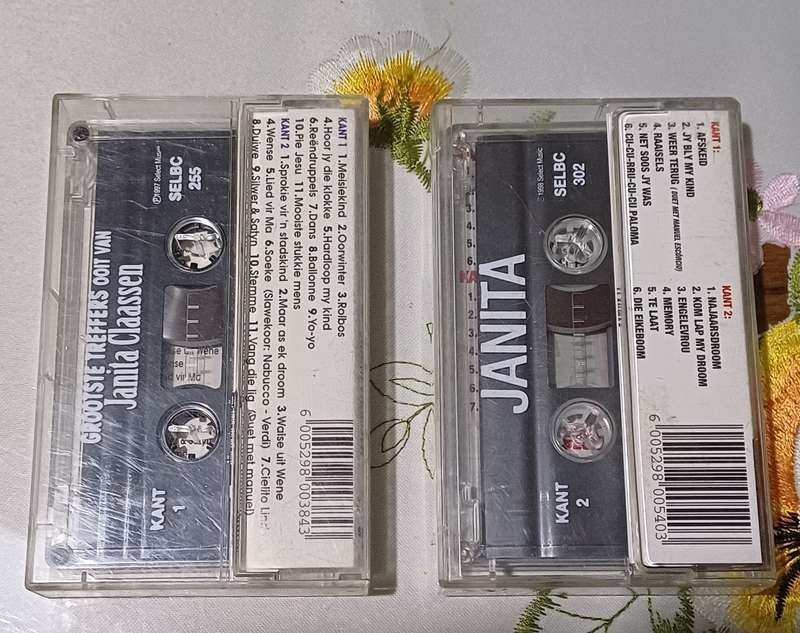 2 JANITA CLAASSEN Cassette Tape's