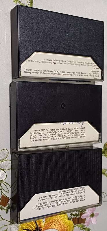 3 KITAAR Cassette Tape's