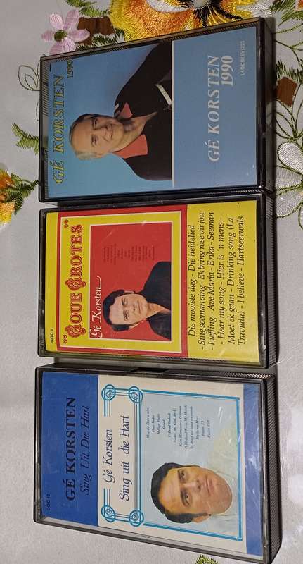 2 GE KORSTEN Cassette Tape's