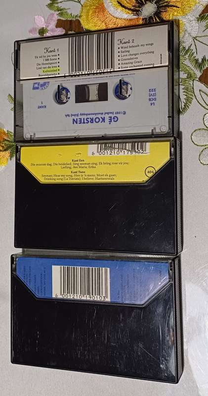 2 GE KORSTEN Cassette Tape's