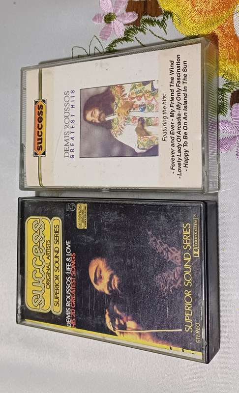 2 DEMIS ROUSSOS Cassette Tape's
