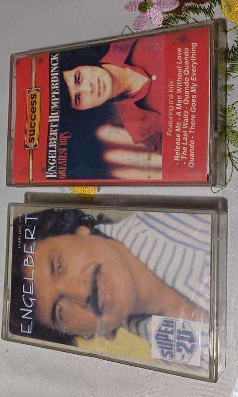2 ENGELBERT HUMPERDINCK Cassette Tape's