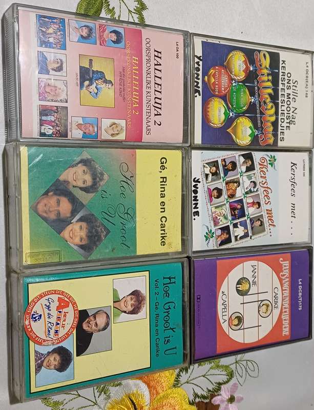 6 GOSPEL Cassette Tape's