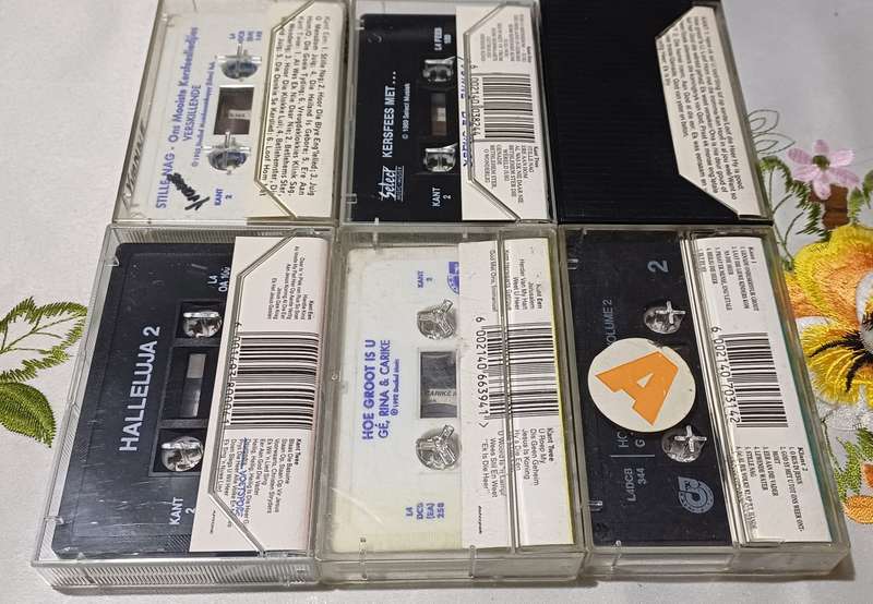 6 GOSPEL Cassette Tape's