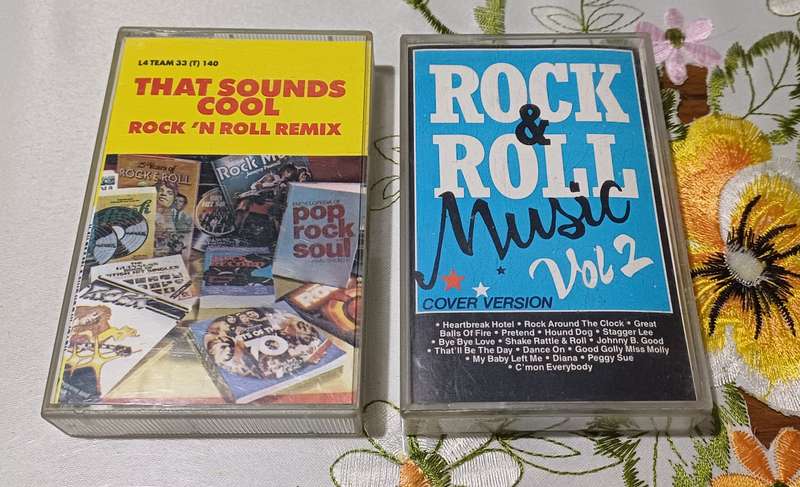 2 ROCK & ROLL Cassette Tape's