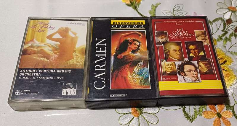3 OPERA Cassette Tape's