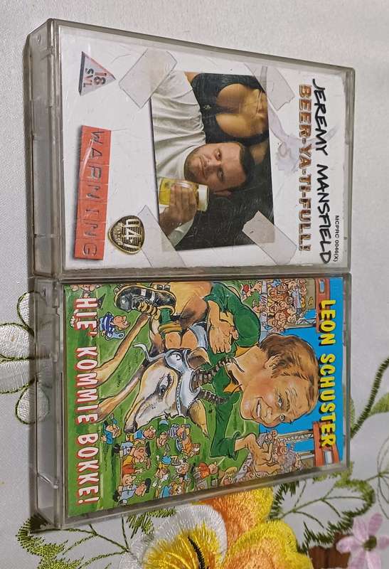 2 COMEDY Cassette Tape's