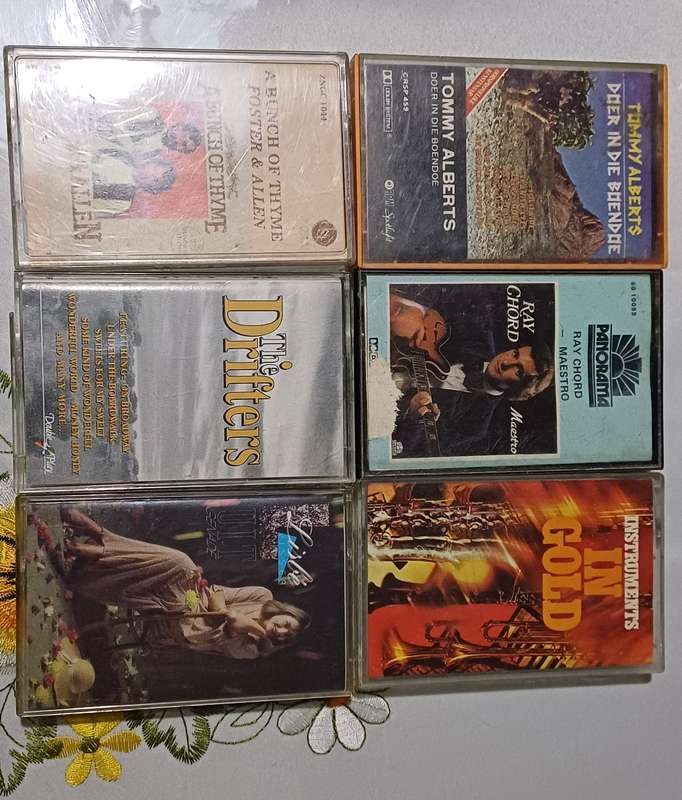 6 MIX Cassette Tape's