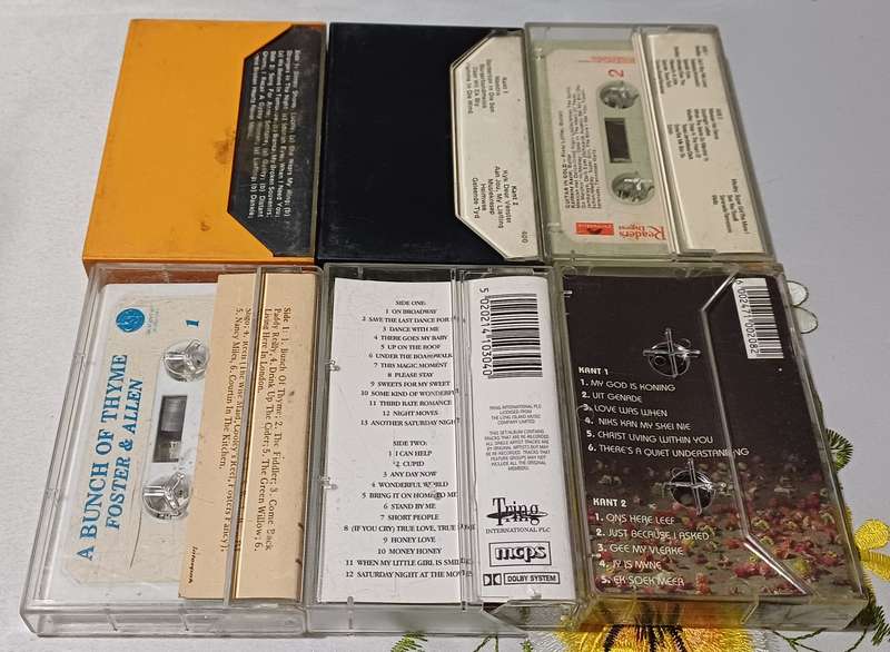6 MIX Cassette Tape's