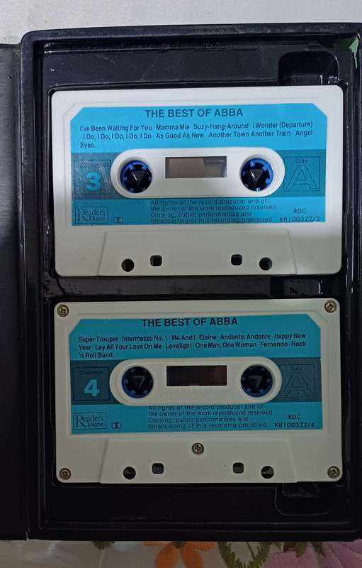 The Best Of Abba Cassette tape Collection