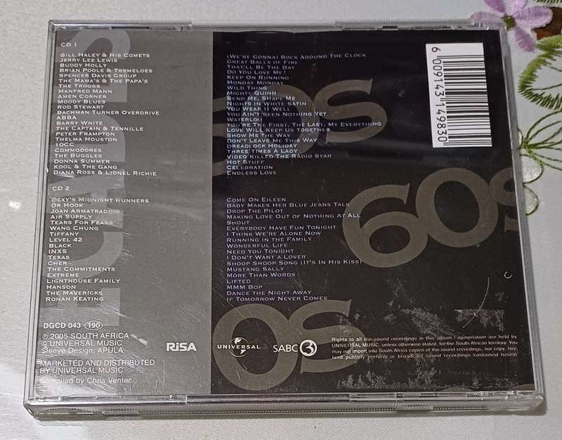 DECADES - FIVE DECADES OF HITS