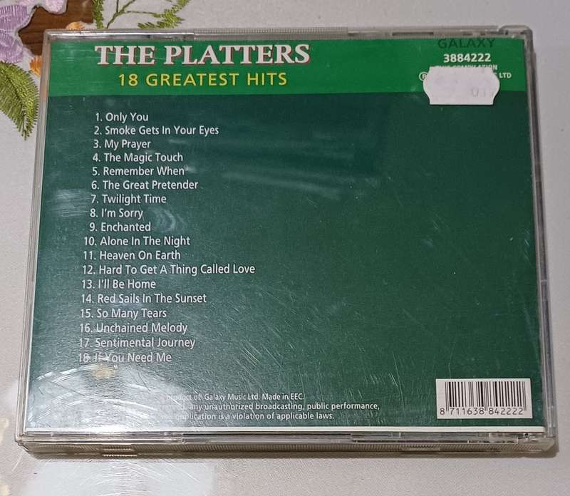 THE PLATTERS - 18 GREATEST HITS
